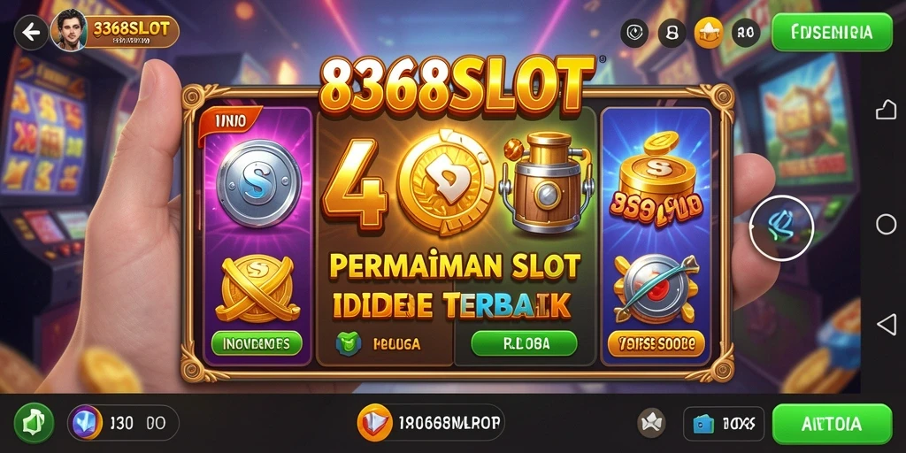 Gameplay seru 8368SLOT dengan fitur Idle yang menguntungkan.