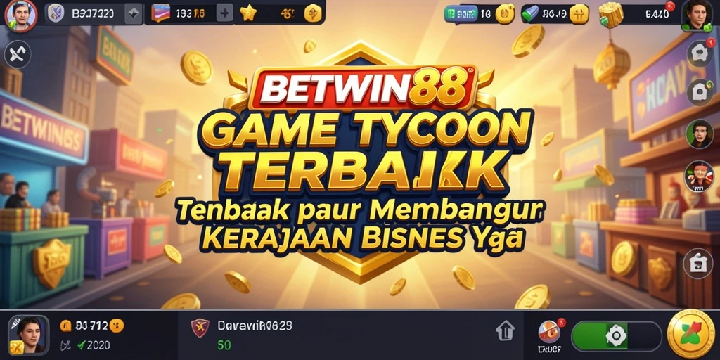 Screenshot utama BETWIN88 menampilkan keseruan gameplay Tycoon.