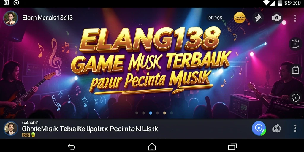 Screenshot gameplay ELANG138 menampilkan interaksi seru dengan lagu-lagu favorit.