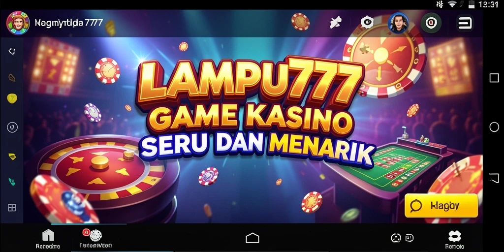 Tampilan gameplay LAMPU777 yang memukau dan mendebarkan.