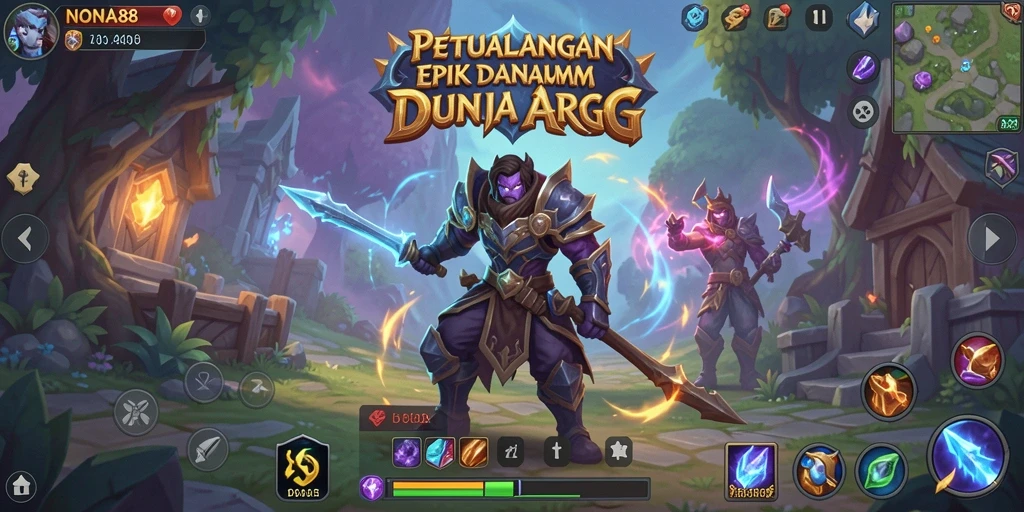 Gameplay menegangkan di dunia petualangan NONA88.