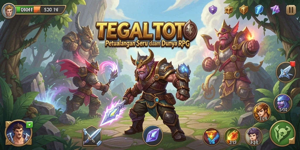 Screenshot TEGALTOTO yang menunjukkan pertarungan seru dan karakter yang menarik.