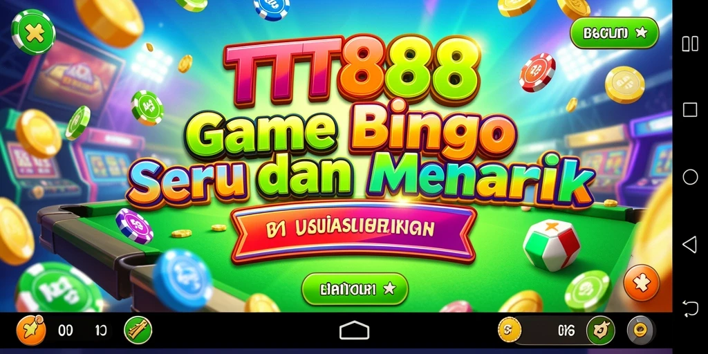 Tampilan menarik dari gameplay Bingo di TTT888.
