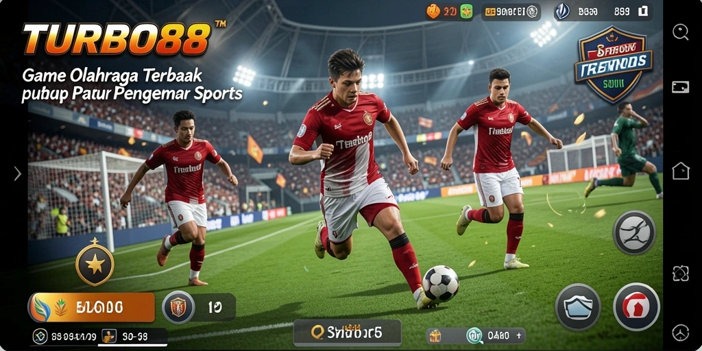 Tampilan gameplay TURBO88 yang menarik dan seru.
