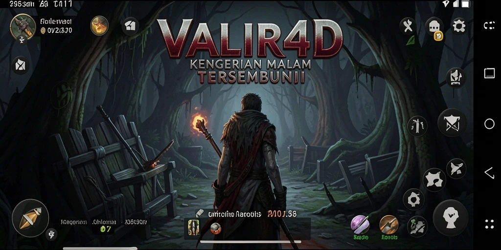 Gameplay menegangkan saat menjelajahi kegelapan VALIR4D.