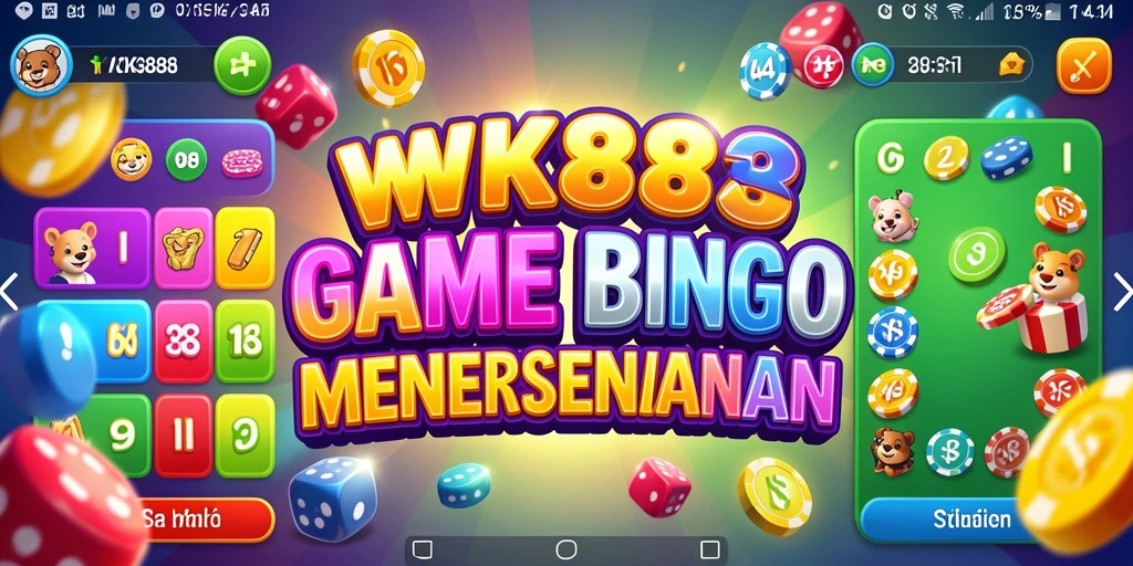 Tampilan gameplay Bingo yang menarik di WK888.