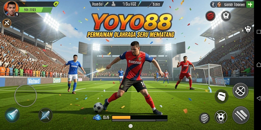 Tampilan antarmuka gameplay YOYO88 yang seru dan menyenangkan.